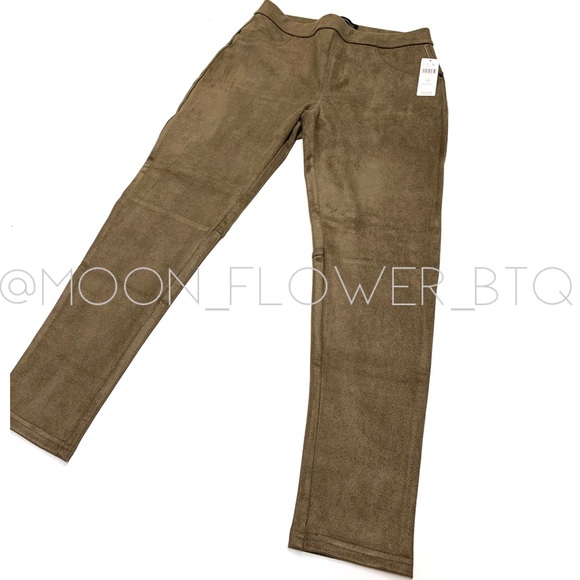 Anthropologie X Sanctuary Suede Leggings - Picture 3 of 12